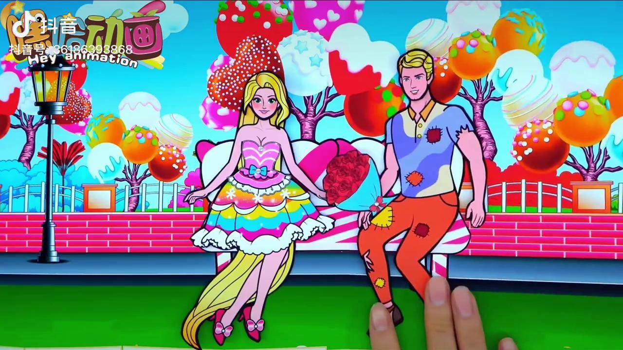 纸娃娃动画女孩失明后杰克不离不弃感动妈妈一家团聚太感人定格动画