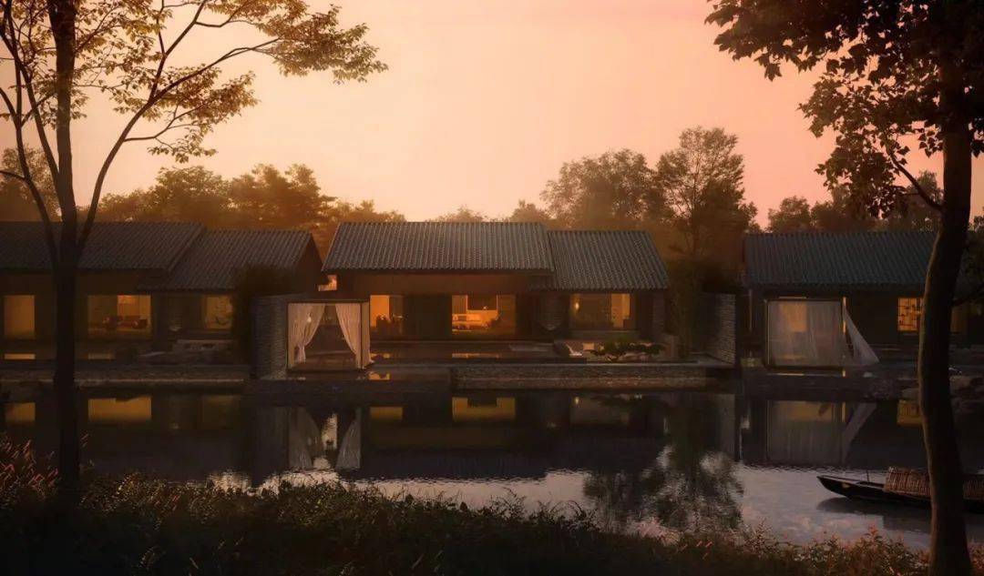 buzz庄子玉工作室翠谷环绕峨眉山悦榕庄建筑主体封顶