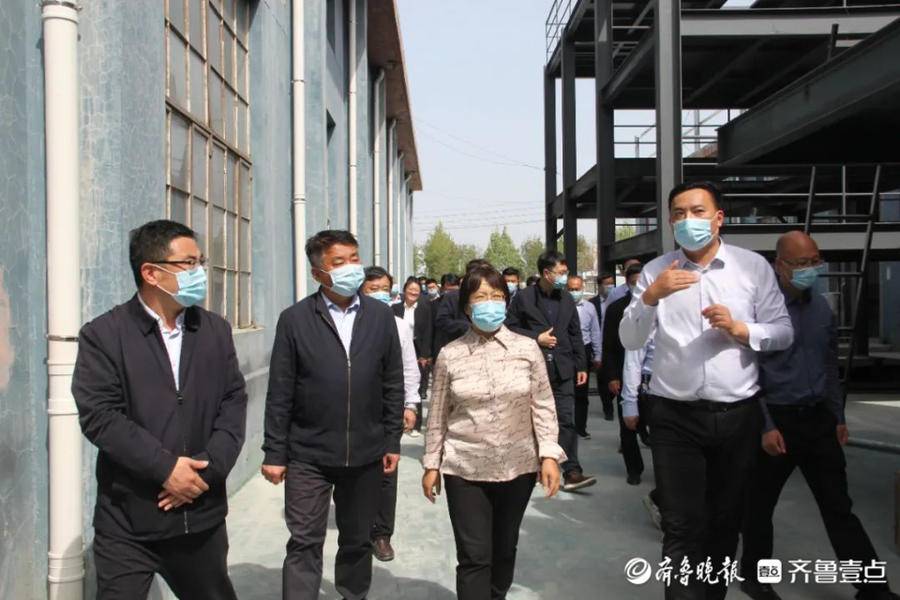 张青一行到岱岳区范镇调研技改项目和重点项目_工业化_建设_保障