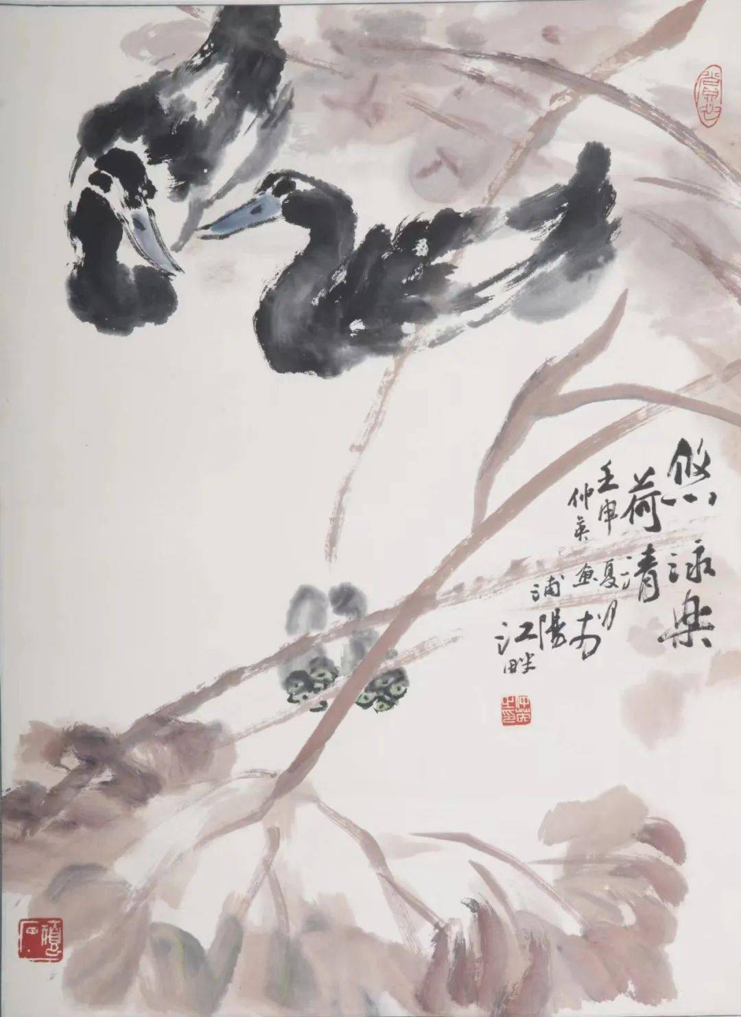 早安浦江丨拓荒者_中国_花鸟画家_浙江