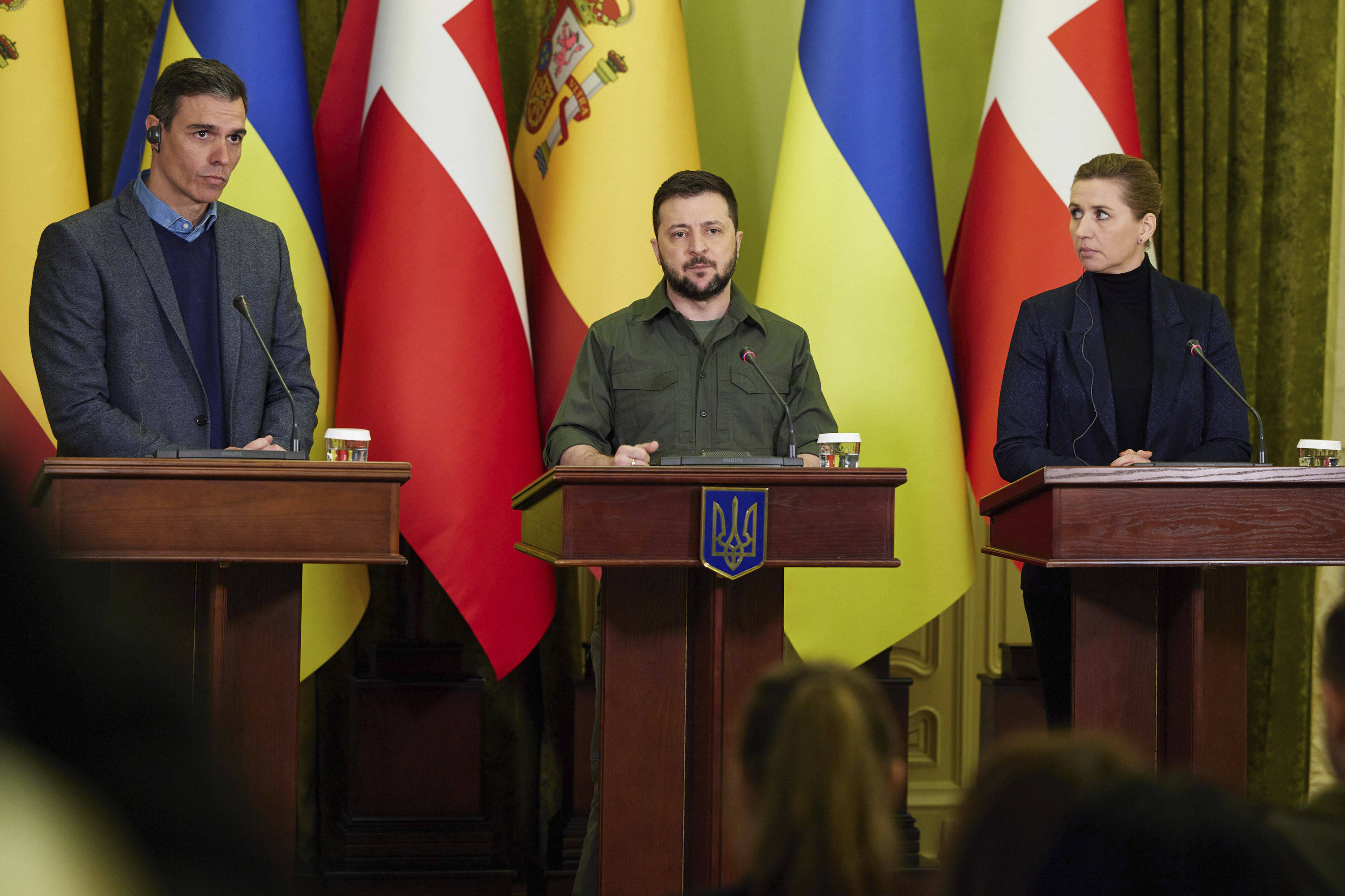 丹麦与西班牙首相访乌,丹麦承诺战后援助重建尼古拉耶夫_连斯基_弗雷