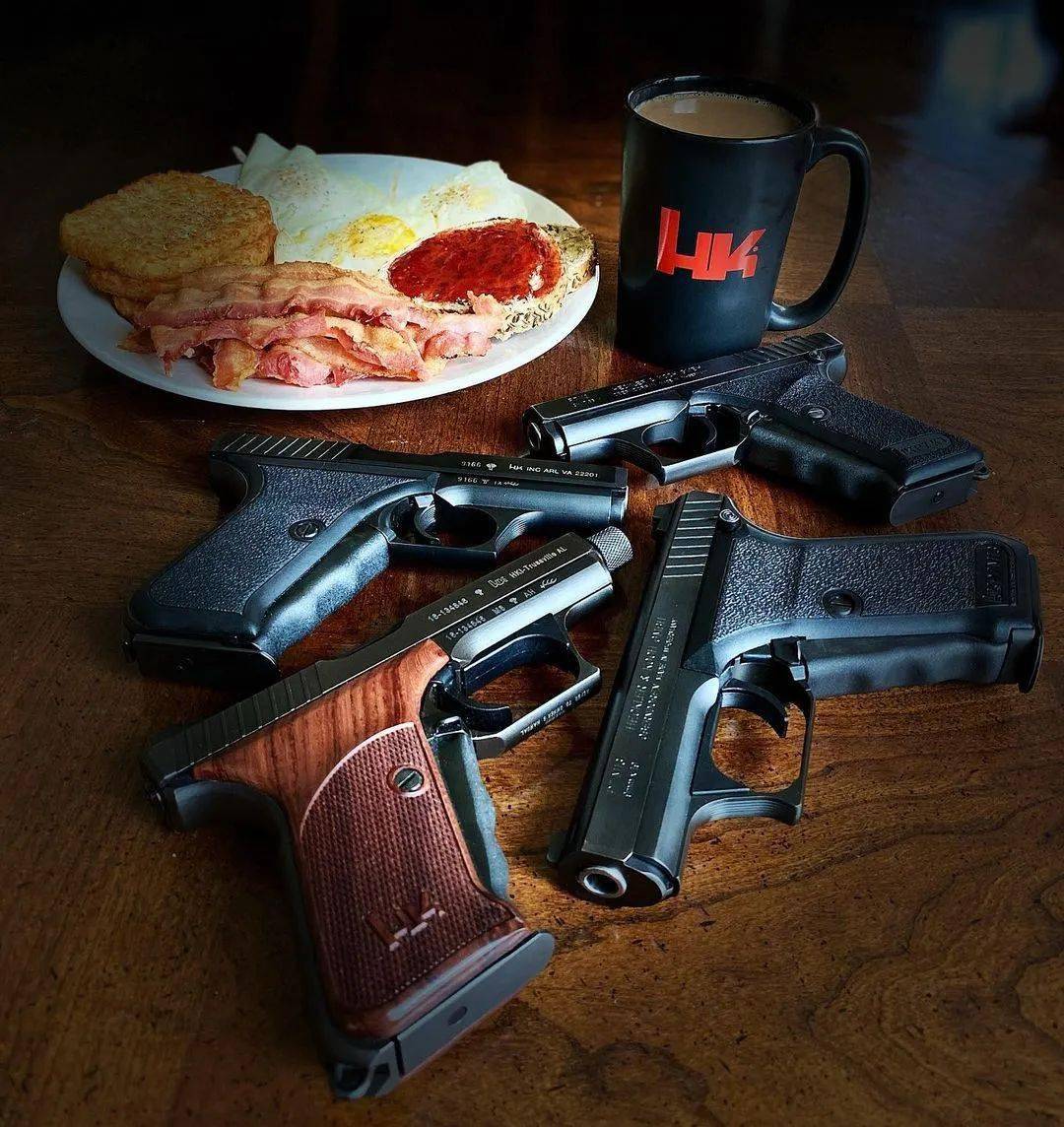 经典中的经典hk公司p7系列手枪图集