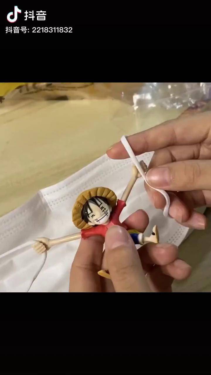 拜托会拉口罩的路飞真的超酷的好吗口罩路飞海贼王创意