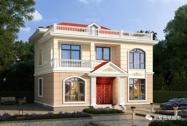 5套农村别墅图纸老少都会喜欢的款式实用又美观造价还不高