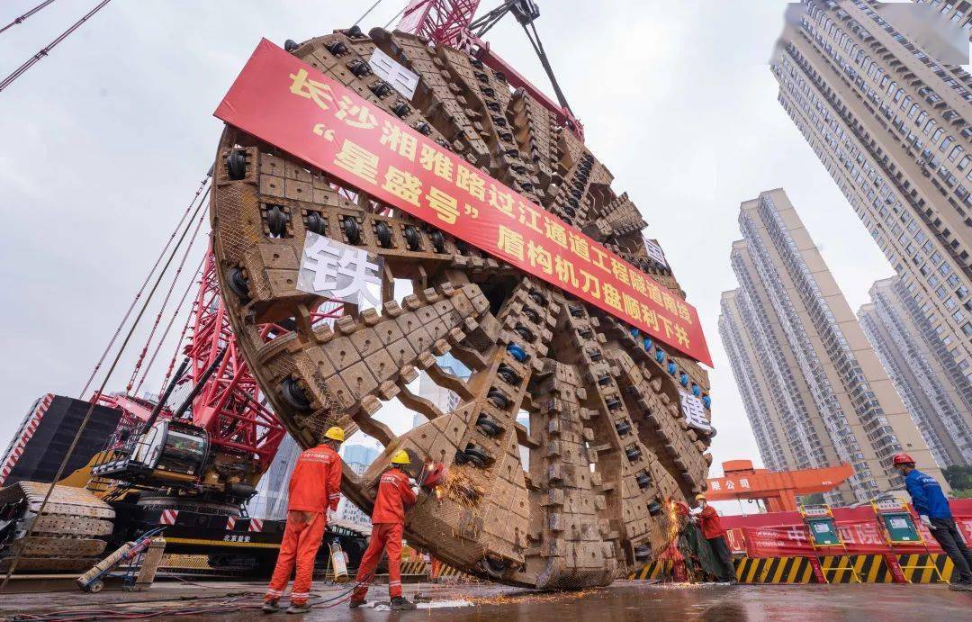 湘雅路過江通道工程又有新進展通車就在