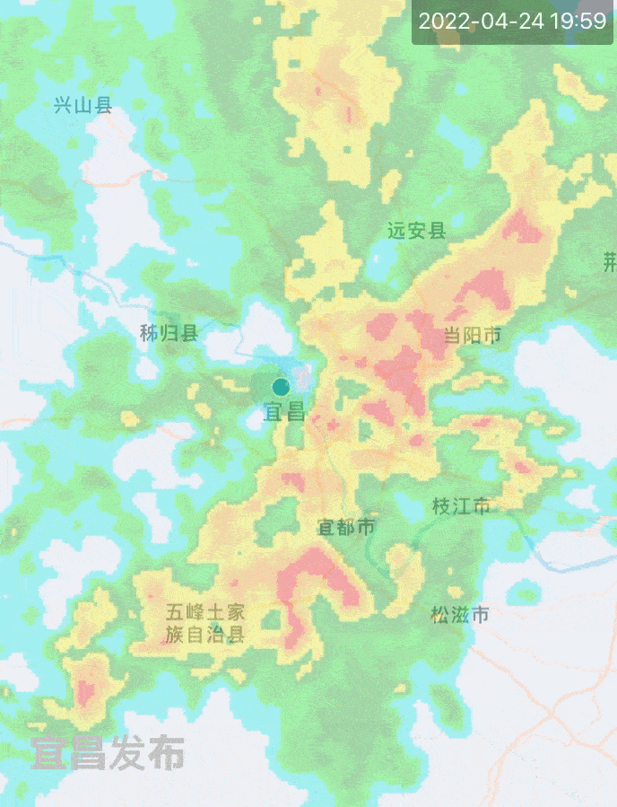 及时防范！宜昌气象台发布暴雨红色预警信号