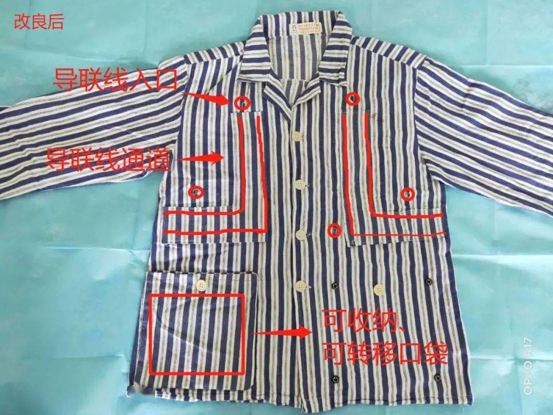 护士改造病号服从此监护仪导线告别麻花