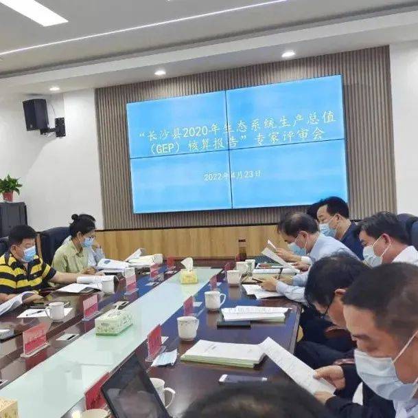 院士专家为青山绿水“议价”——长沙县率先全省编制《2020年生态系统生产总值（GEP）核算报告》通过专家评审_长沙县_核算_编制