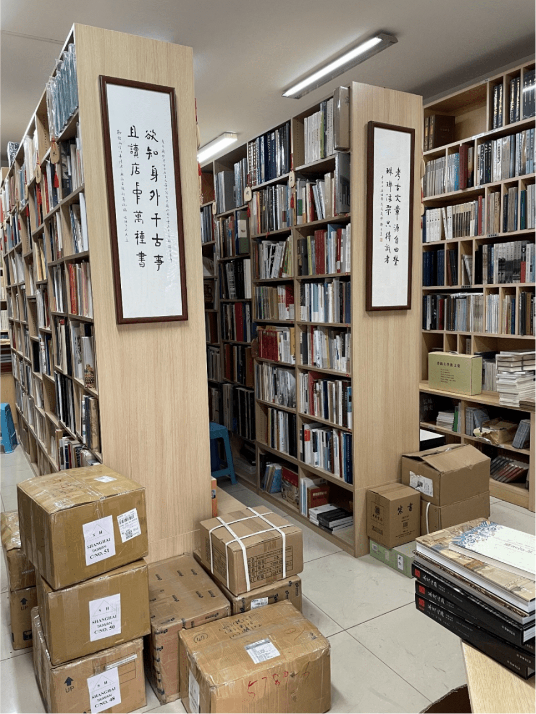 我的书店 | 冷门考古书在这里热卖_洪霞_书架_什么