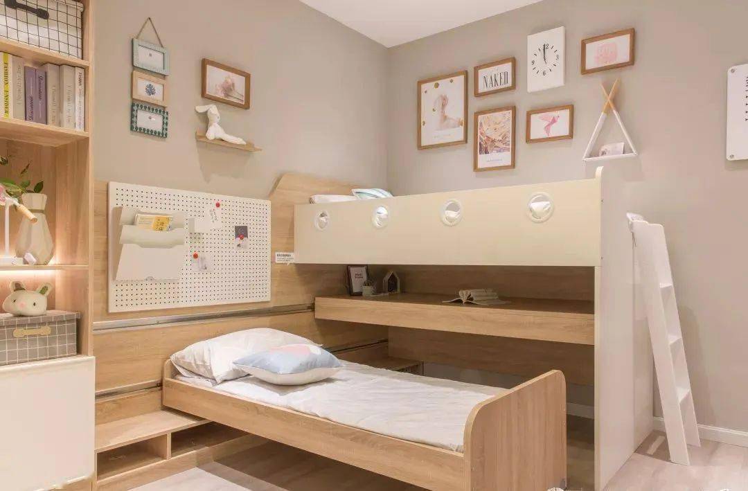 小户型儿童房安全有趣和收纳要怎么兼顾