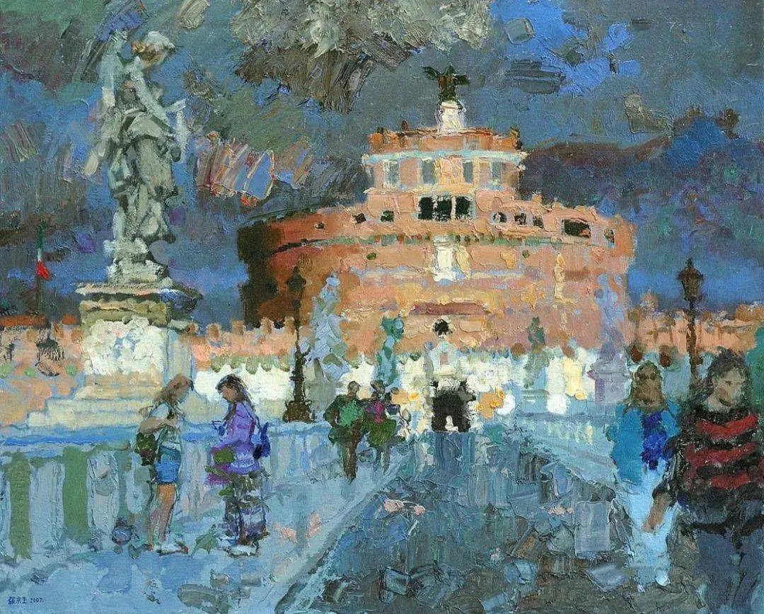 油画里的音律,扣人心弦的色彩——张京生_毕业_画派_督导组