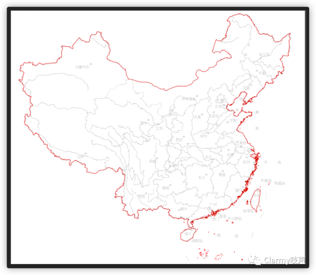 干货如何反解全国雷达拼图的地理坐标