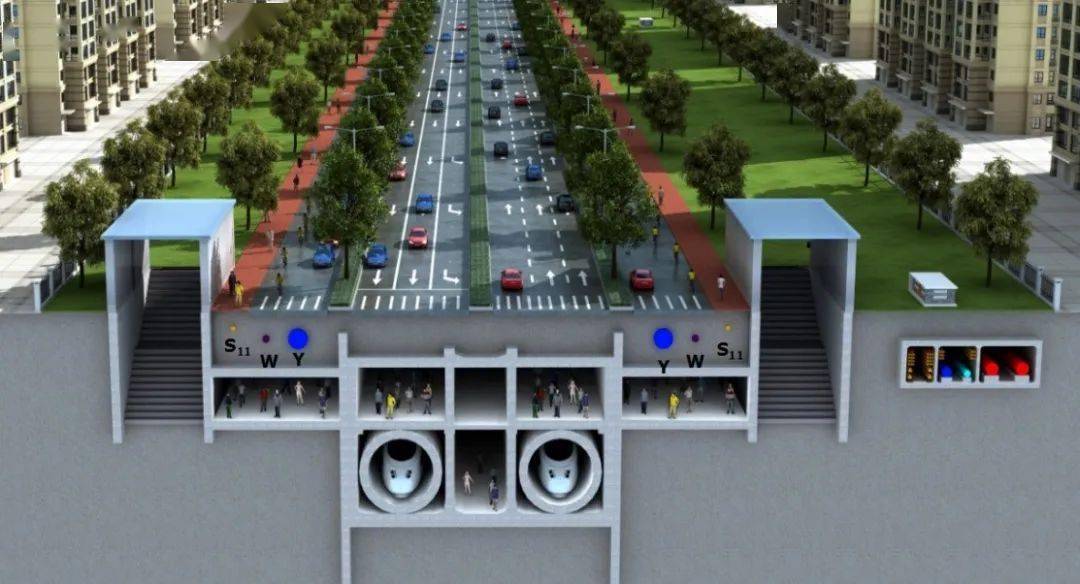 主干道,红线宽度50米,两侧绿化宽度40米,西起外环北路,东至津围公路