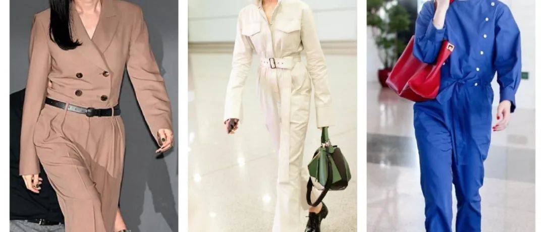 风靡全球的时尚连体服,看看明星如何穿！_休闲_包包_黑色