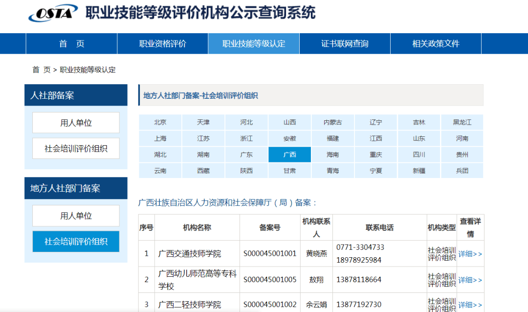 國家職業資格證書:職業資格實行目錄清單管理,由人力資源社會保障部