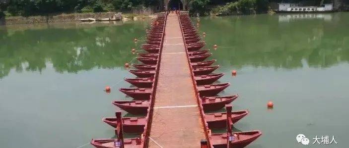 投资1767.7万!大埔将新建一座浮桥..._三河_吊桥_舟桥