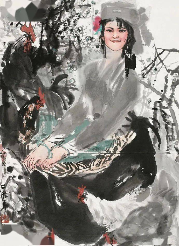 被首富王健林所推崇的画家石齐的画总是充满了变化与创新