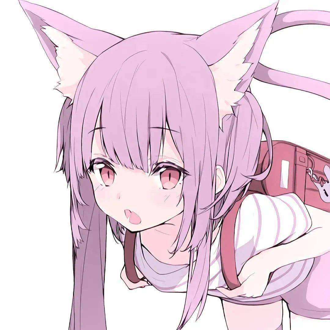 纯欲系校园风动漫闺蜜头像