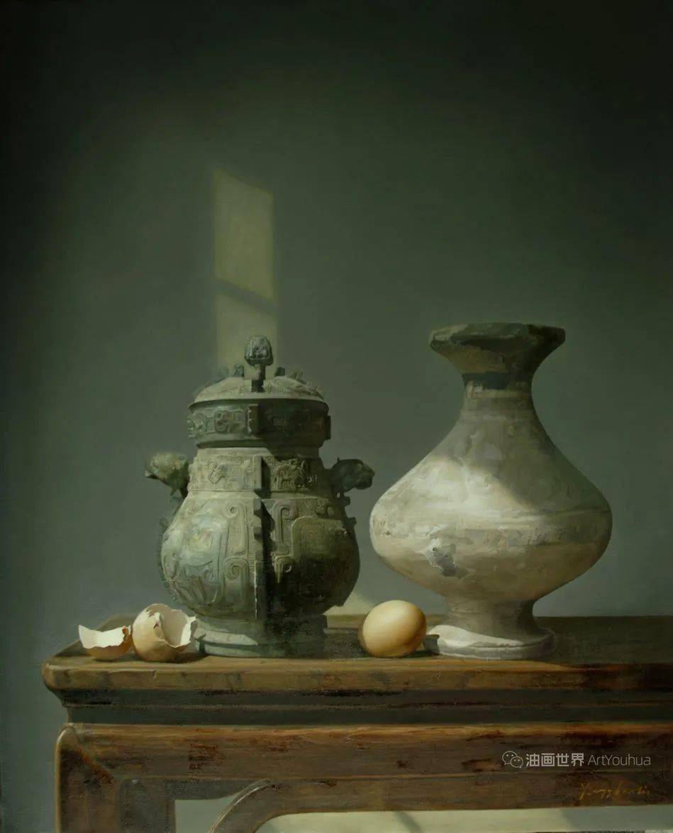 刘影钊超写实静物油画
