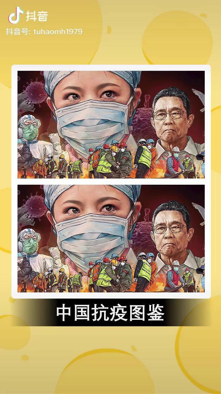 中国抗疫图鉴动态版1之疫情的开始动画众志成城共抗疫情