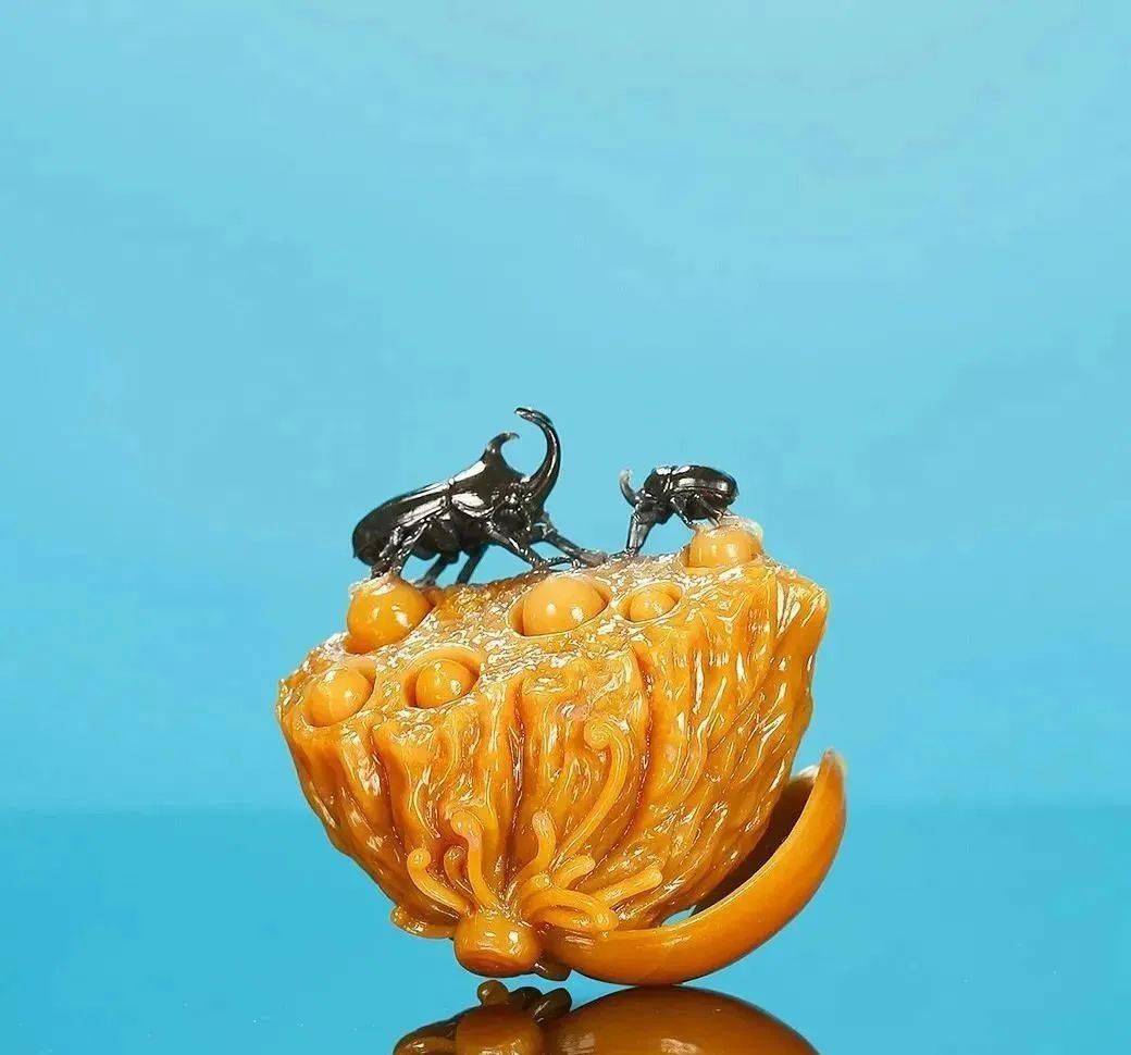 玉雕虫,动了!_昆虫_寓意_蝴蝶