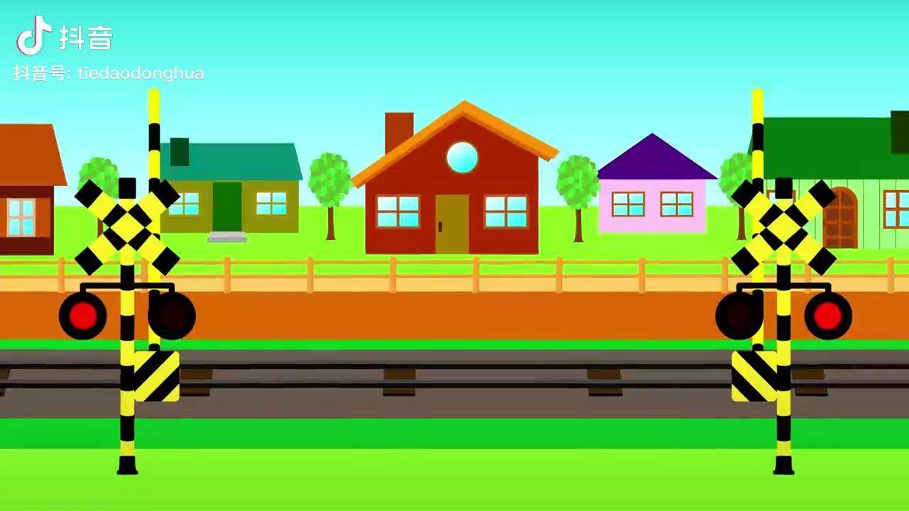 儿童铁道动画剧场:会放烟花的小火车,钻山洞从来不怕黑 早教 儿童动画