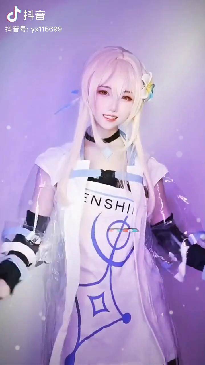 心跳小蓝背心 想到你我心跳疯掉 cos cosplay 二次元 小白nanno