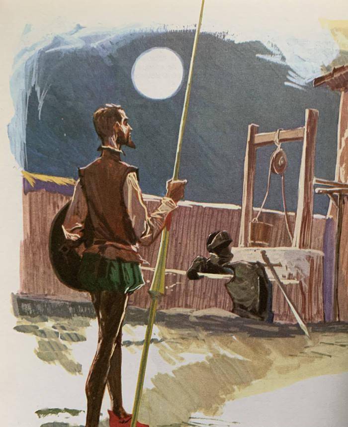 醉美插画书之十五堂吉诃德