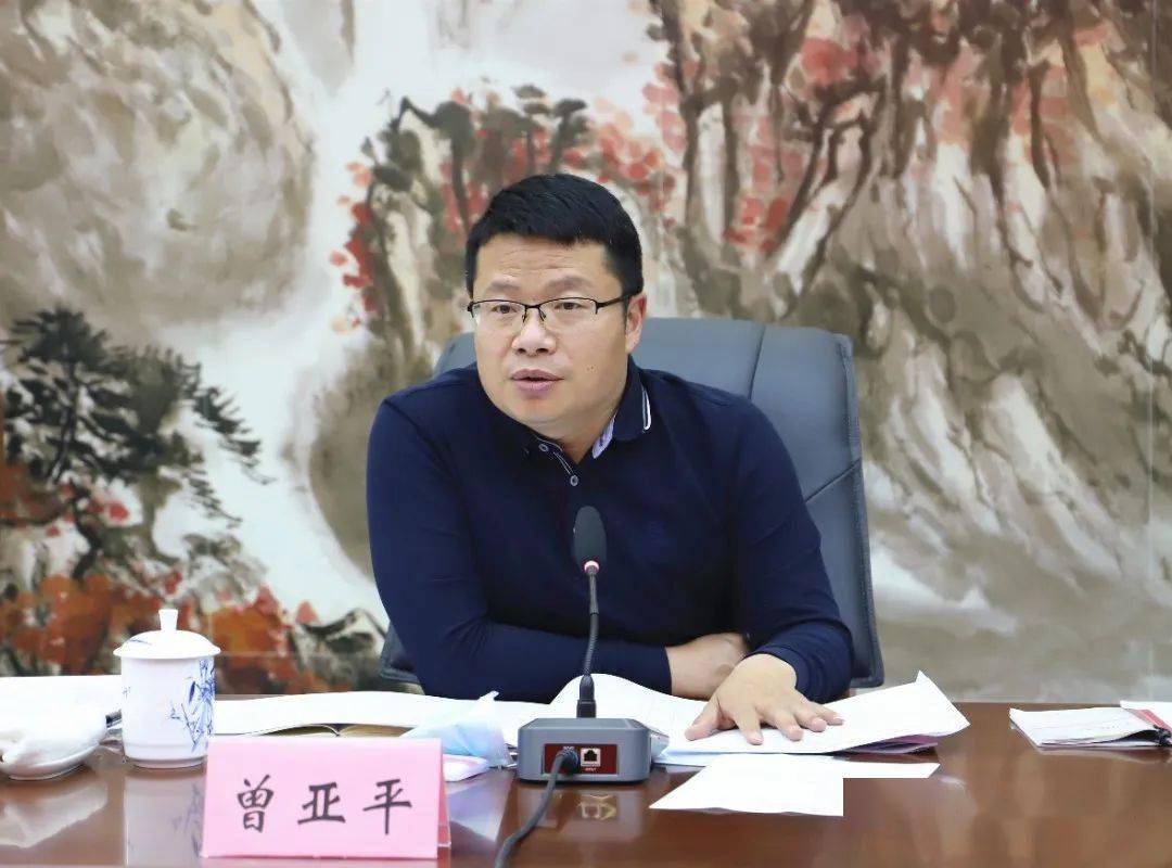 汪德胜,曾亚平,周薇,程厚宏分别就营商环境优化升级工作提出具体要求.