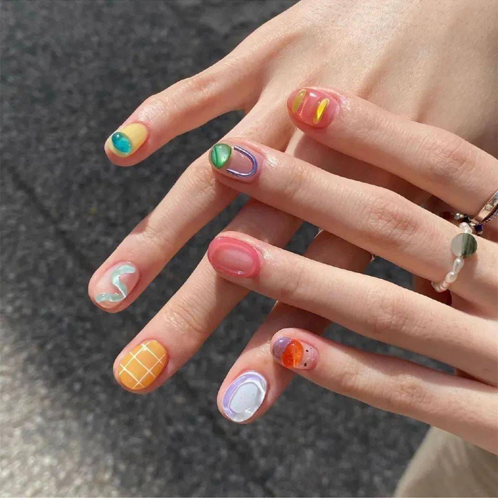 100款夏季美甲不挑甲型显白显手细好看爆了