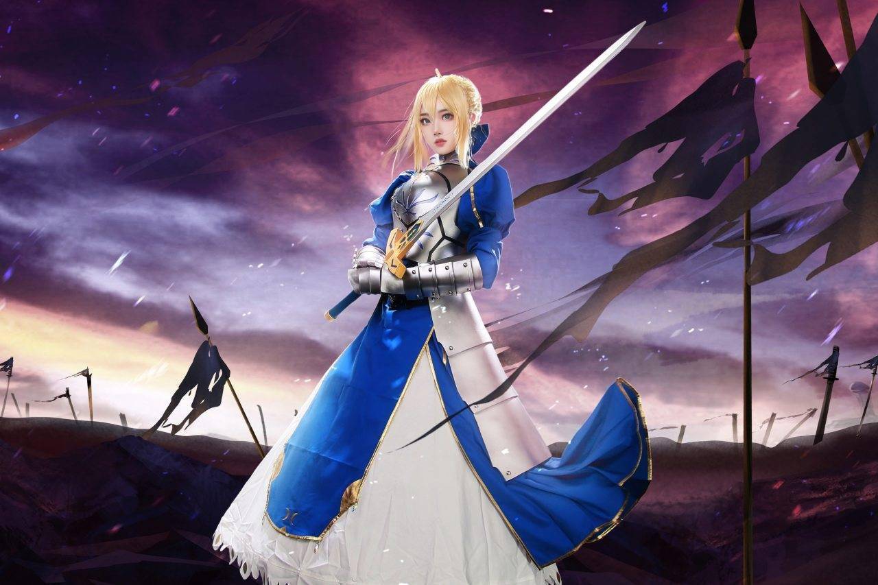 fate 吾王 saber cos