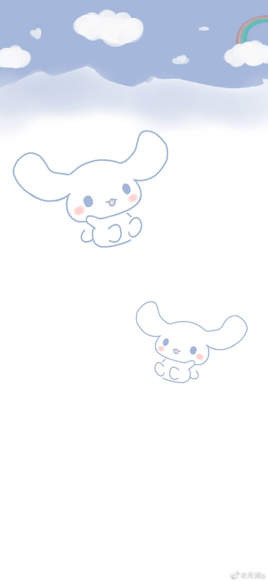 玉桂狗卡通手机壁纸