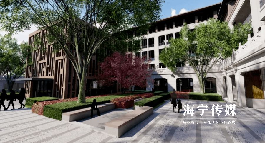 海宁市双山实验学校,海宁市狮岭学校分离出来的独立初级中学