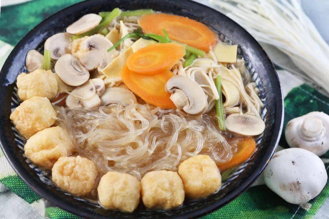 有机素食面