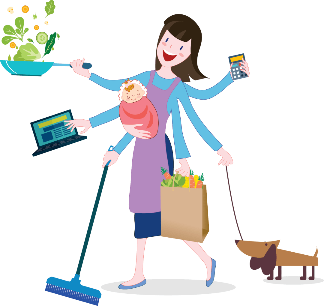 是无所不能的女超人温柔体贴勤劳能干孩子眼中的母亲祝所有的妈妈们