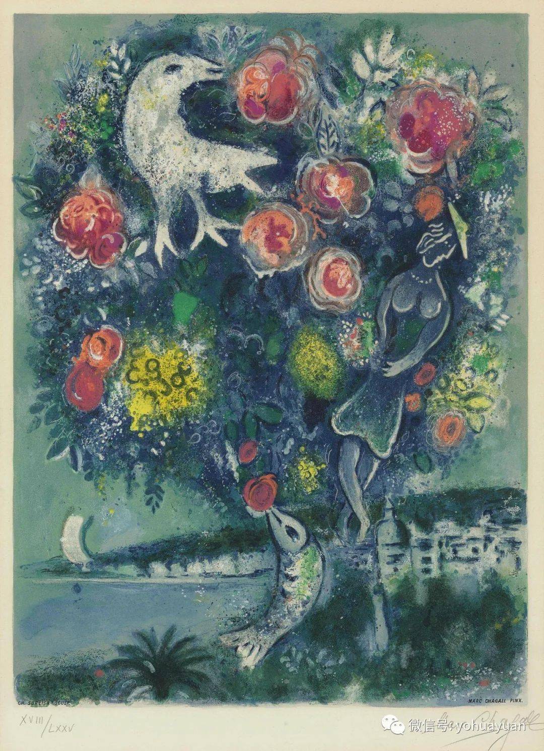 油画大师夏加尔作品欣赏290张高清图