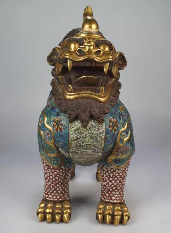 云赏亮宝楼丨掐丝珐琅鎏金獬豸