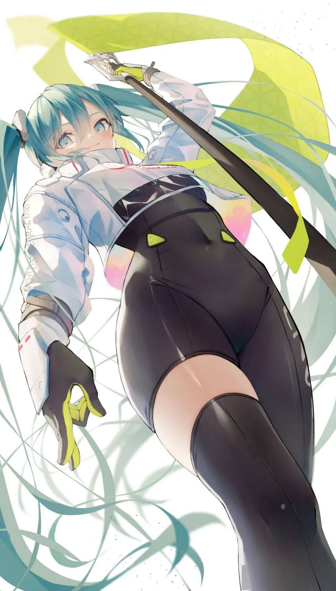 美图我去初音未来赛车服