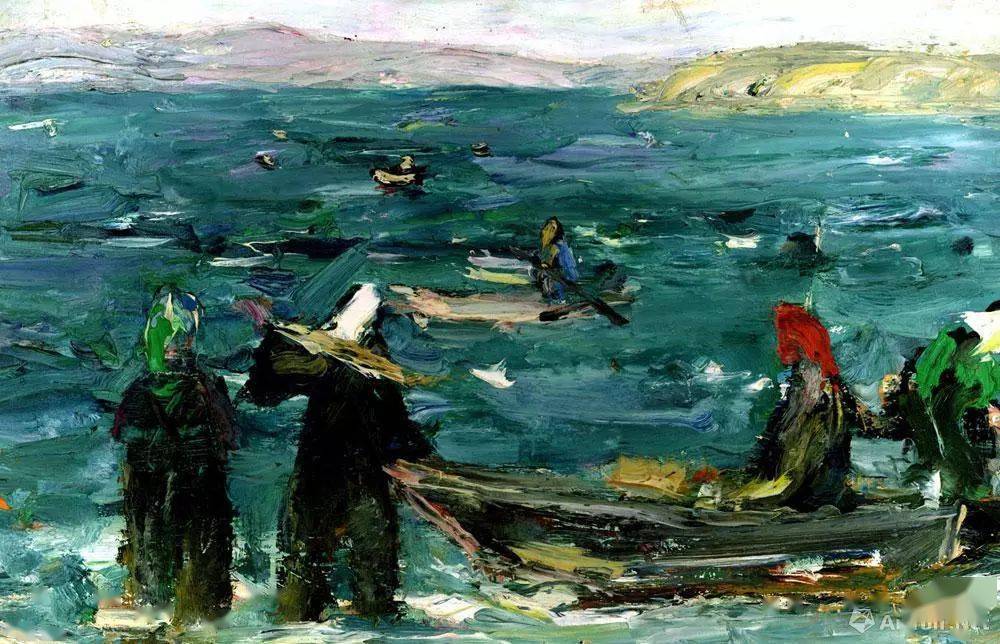 关维兴作品欣赏他被誉为水彩魔术师和亚洲水彩大师并将中国水彩画推到