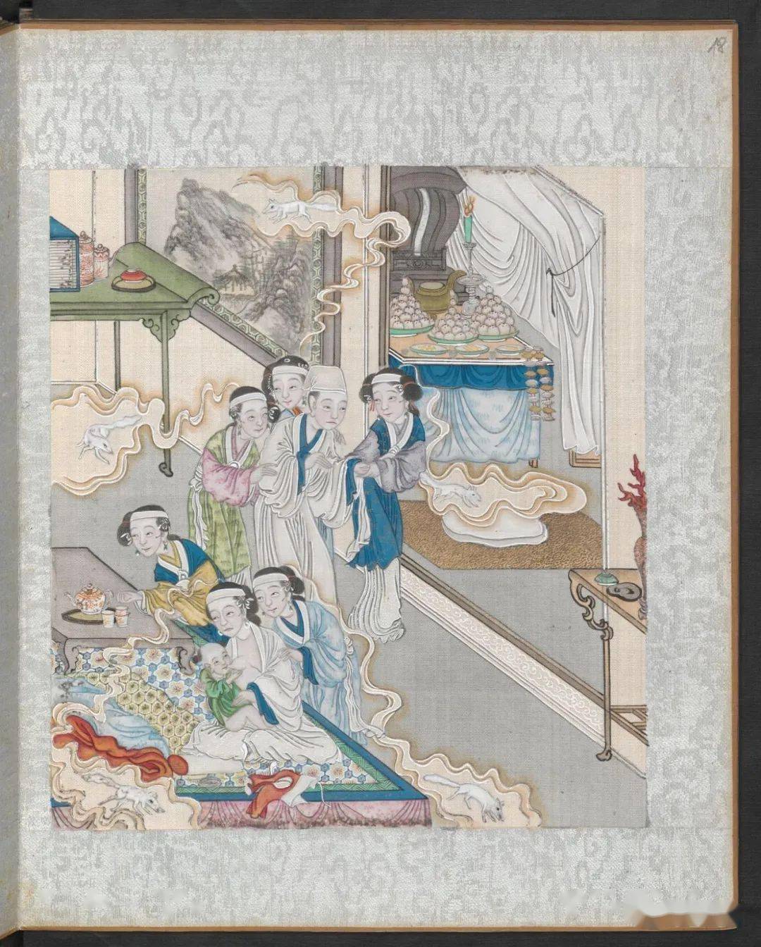 清代绘本《聊斋全图》中