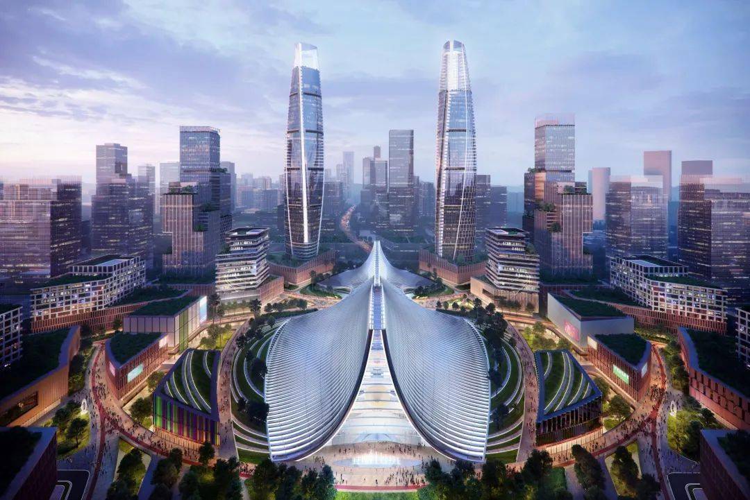 farrells法雷尔 | 深圳西丽综合交通枢纽概念方案_城市_联合体_车站