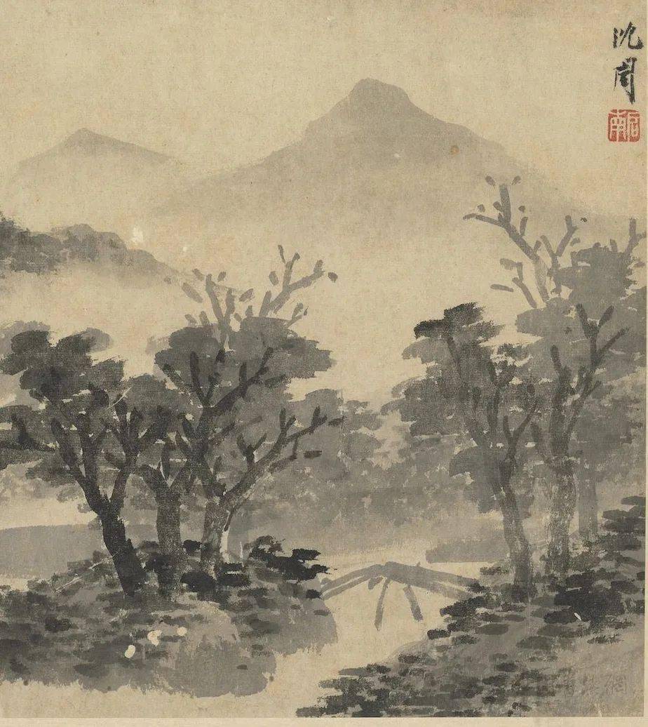 赏画 | 明 沈周《米家山水册》
