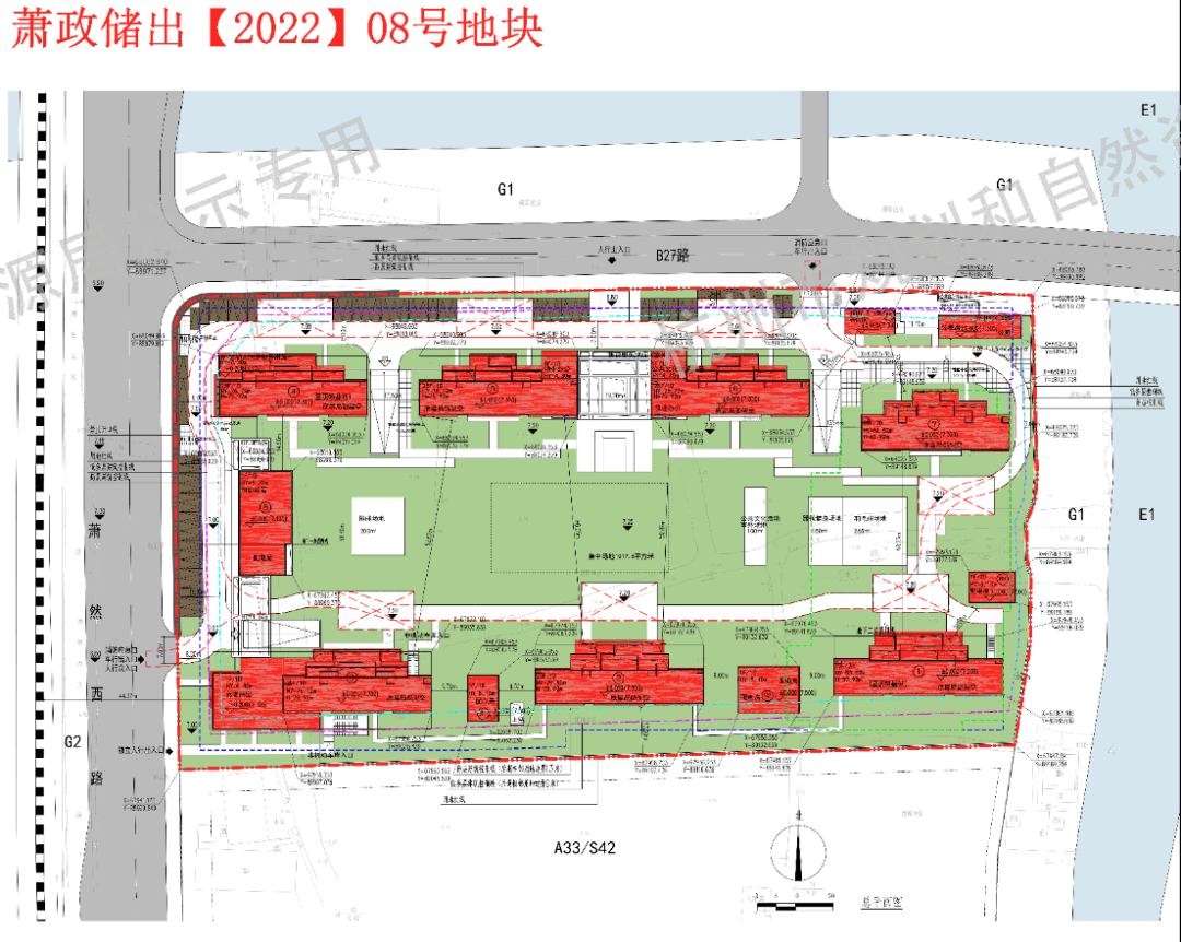 公示大家众安萧山南部卧城两宗宅地方案联袂公示共规划11幢住宅