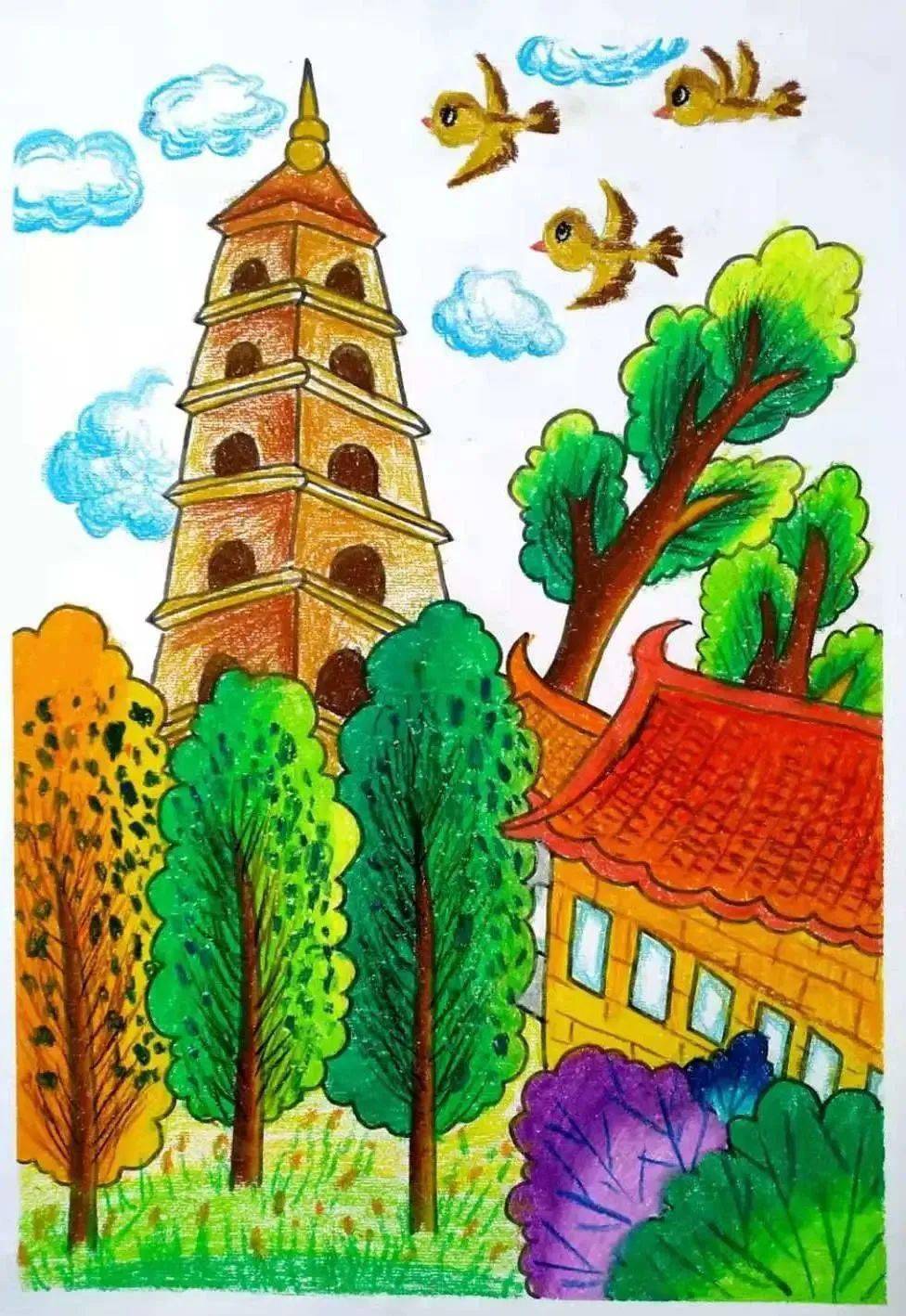 大美之城 童趣绘花灯 | 大唐不夜城儿童绘画征集来啦_作品_活动_曲江