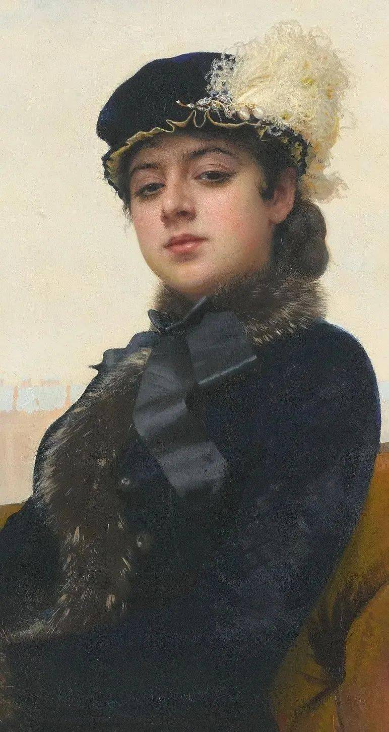 俄罗斯肖像画圣手大师克拉姆斯柯依的油画作品高清专辑欣赏收藏级