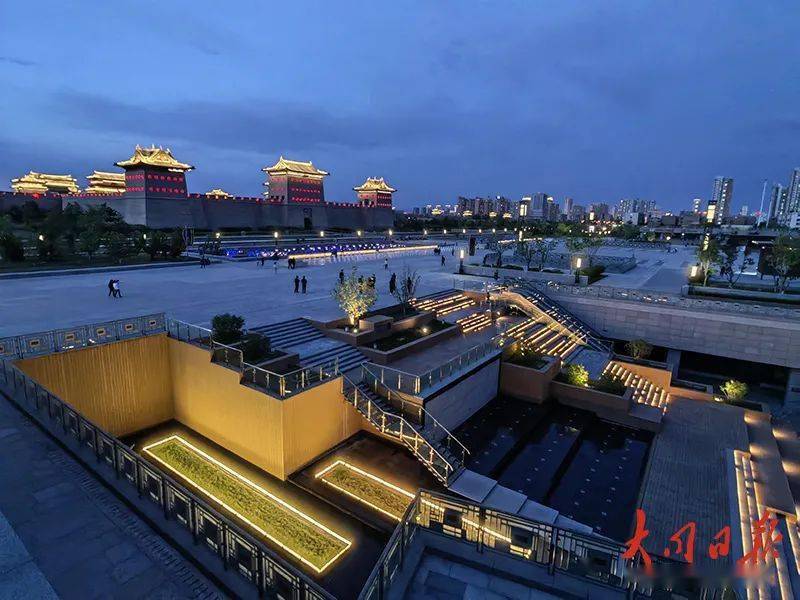 永泰门广场音乐喷泉将正式开放!_大同_水柱_日报