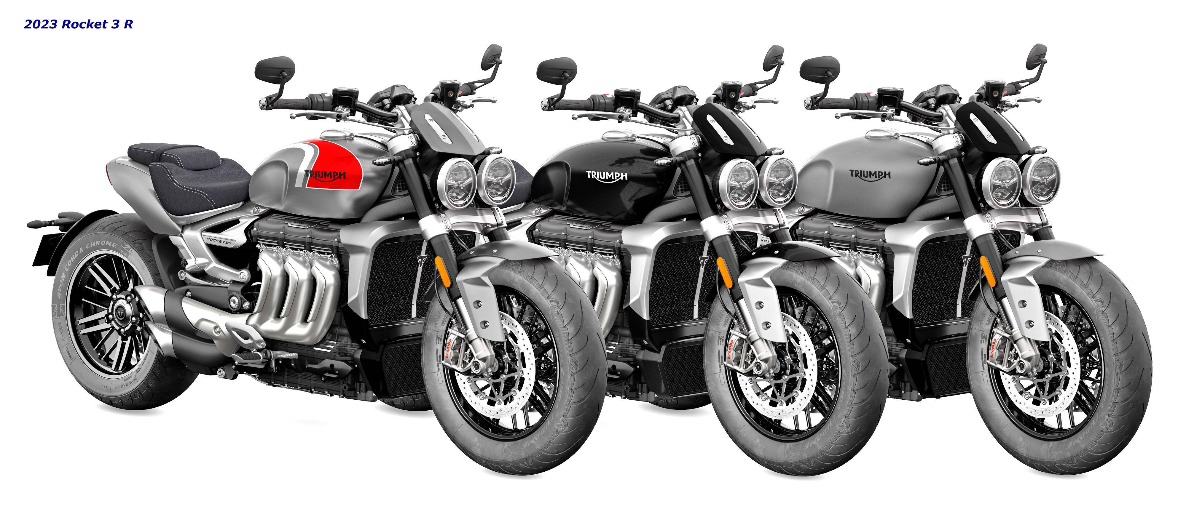 triumph凯旋摩托发布六个2023新图案车型