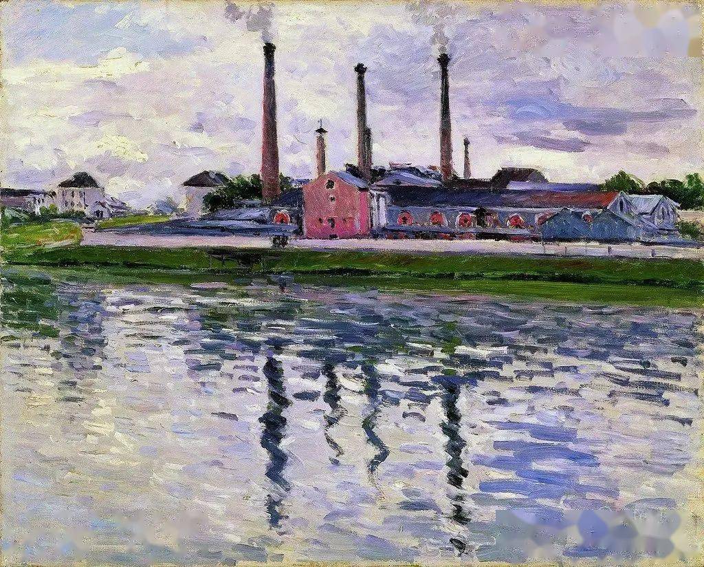 写生啦古斯塔夫卡耶博特gustavecaillebotte作品