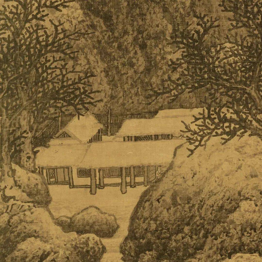 把宋、明古画放大100倍,吓死!_作品_范宽_踏歌