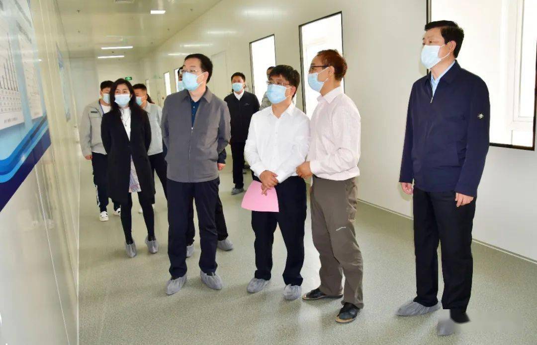 山西省审计厅副厅长焦斌龙一行来忻州经济开发区半导体产业园调研指导